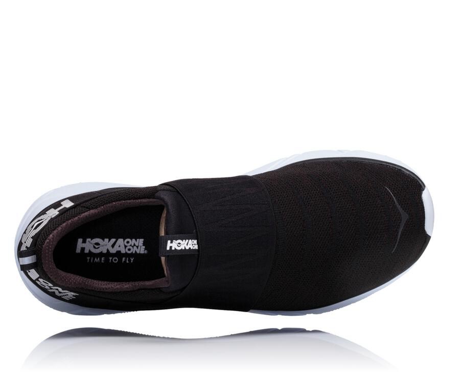 Hoka One One Norge Hoka One One Lopesko Dame Tilbud Hoka One One Hupana Slip Svart Hvite